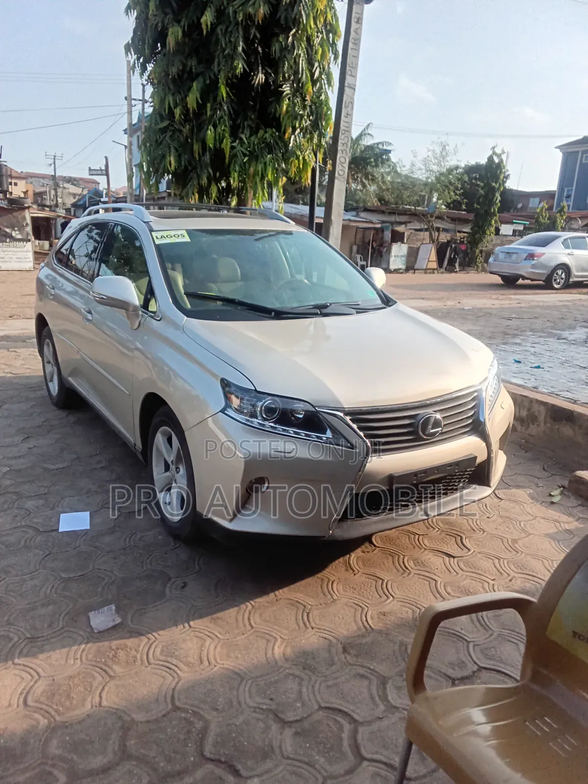 Lexus RX 2012 Gold