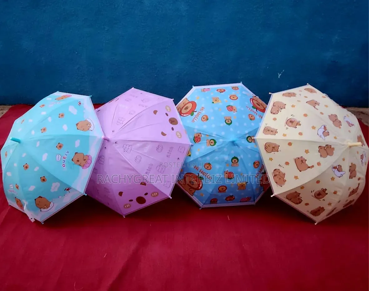 Cute Kids Cartoon Umbrella