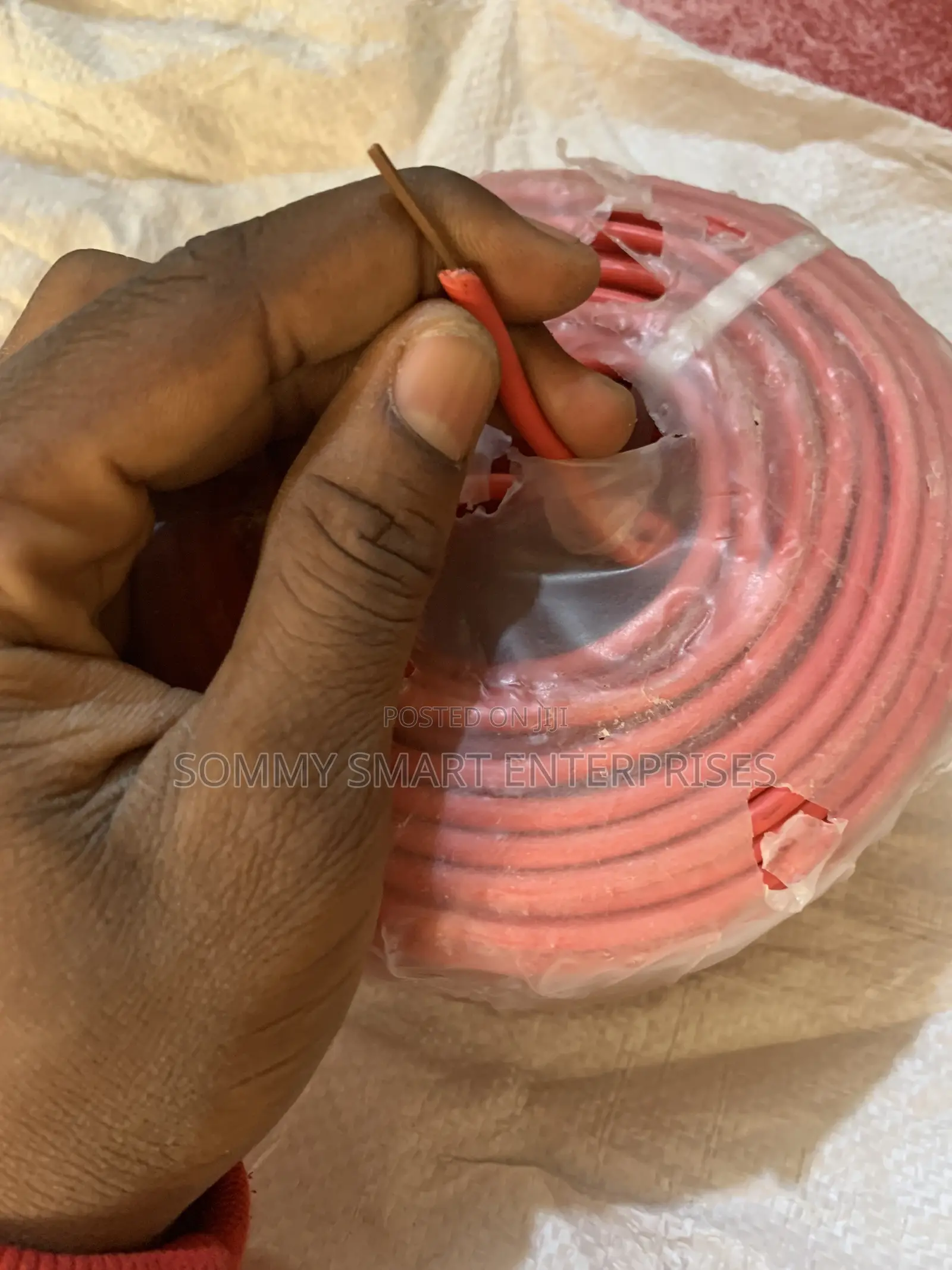 C.L. 4.0mm2 Single Core PVC Copper Electrical Wire (Red)