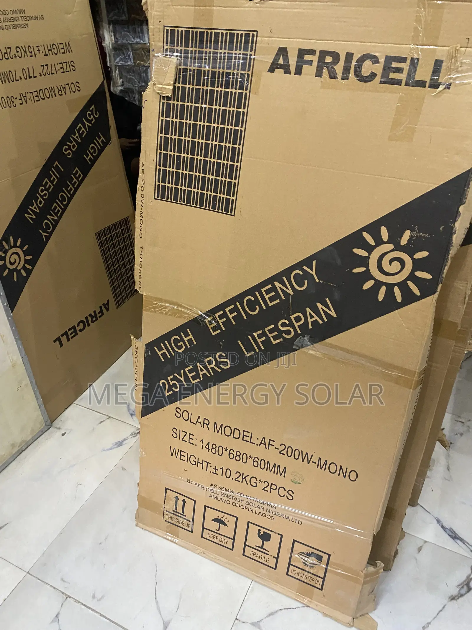 AFRICELL Solar Panels 200w