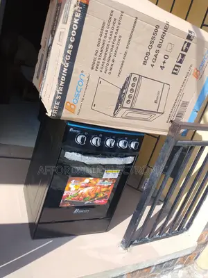 Boscon 50x50 4 Burner Gas Cooker Oven