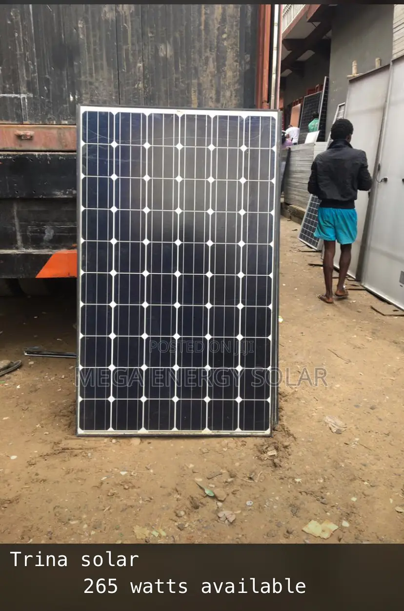 Trina Solar Mono Panel 265w 60 Cells