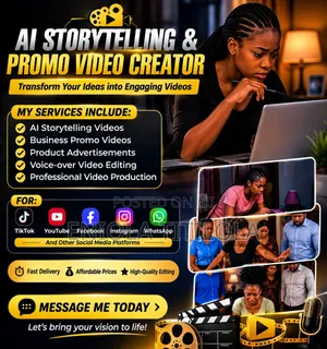 AI Storytelling and Business Promo Video Creator