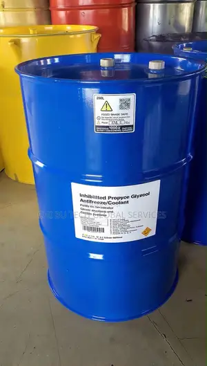 200L Drum Containing Inhibited Propylene Glycol Antifreeze/Coolant