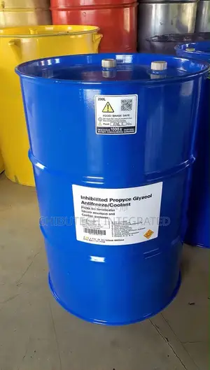 200L Drum Containing Inhibited Propylene Glycol Antifreeze/Coolant