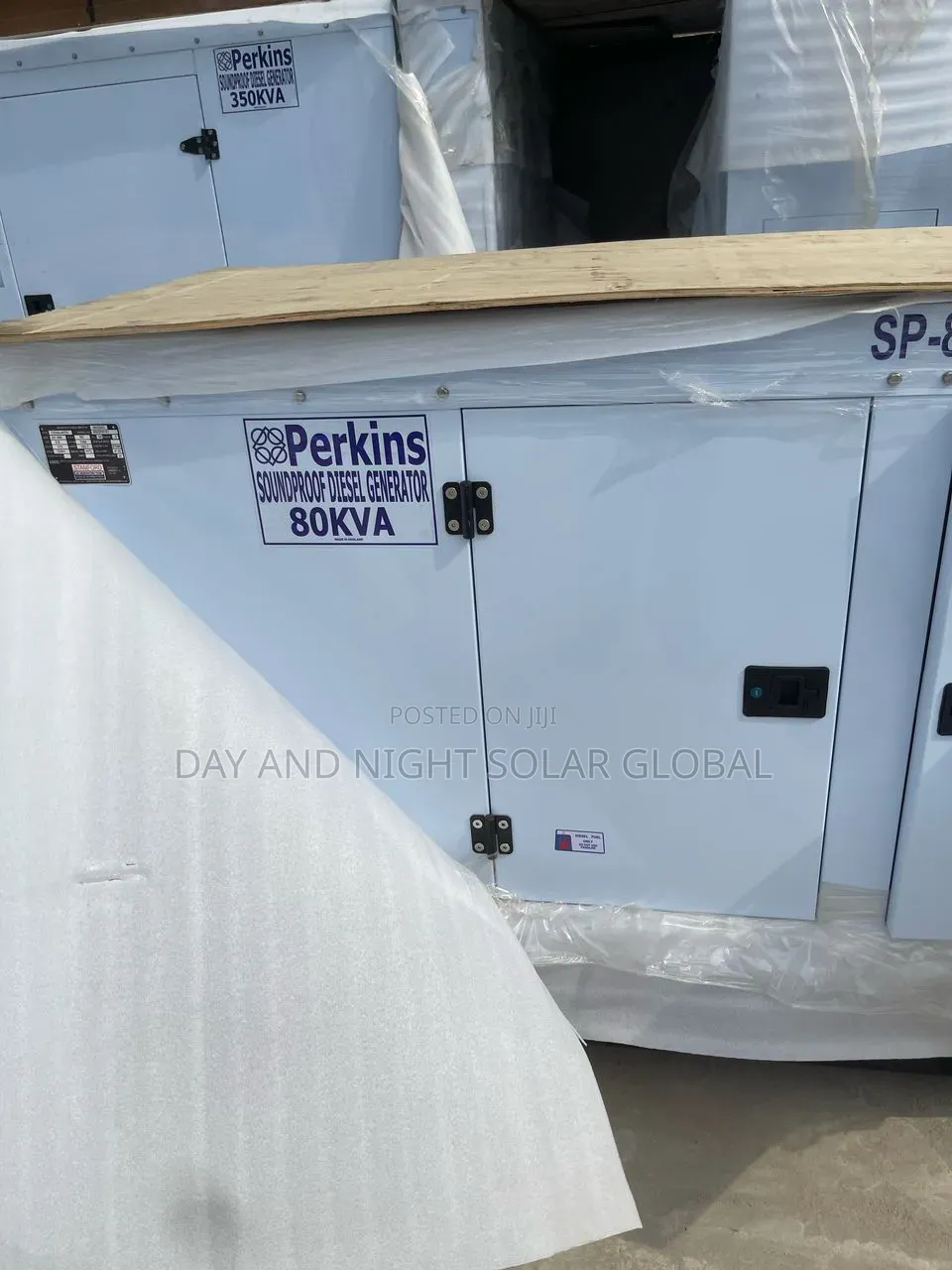 80kva Perkins Soundproof Diesel Generator