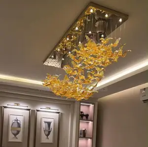 Luxury Crystal Dropping Living Room Chandelier