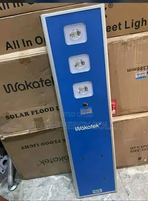 Wakatek Solar Street Light Aluminum Body 60w