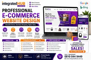 Online Store Website With Secure Payment Integration