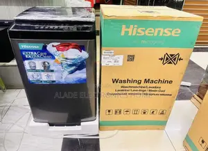 9kg” Hisense Automatic Inverter Washing Machine. 10yrs Waranty