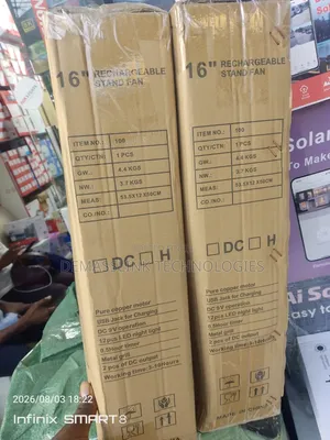 Rechargeable Stand Fan