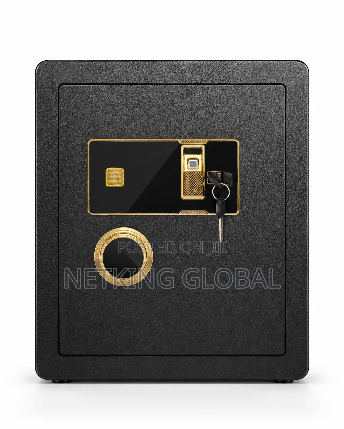 Strong Digital Security Safe Box With Backup Key Access