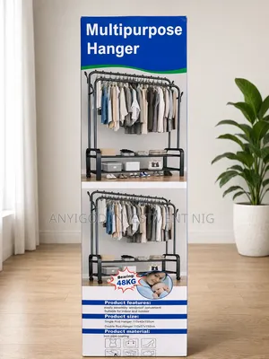 48kg Clothes Hanger With Wheels