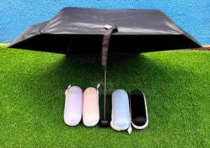 Portable Folding Windproof Umbrella With Storage Case