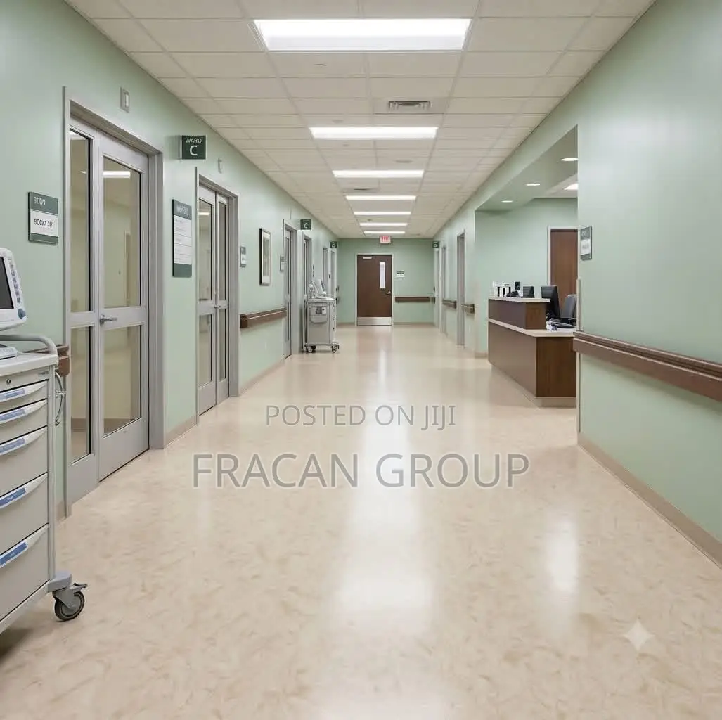 Homogenous Vinyl Hospital Floor