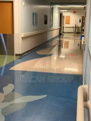 Homogenous Vinyl Hospital Floor