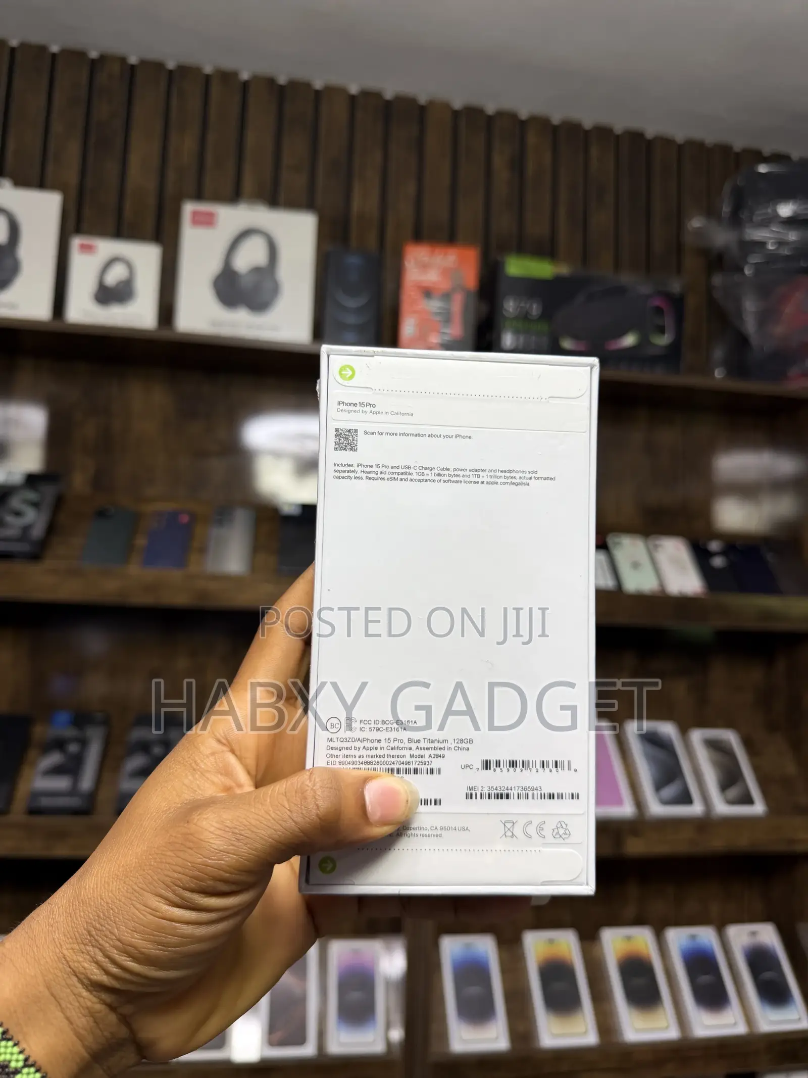 New Apple iPhone 15 Pro 128 GB Blue