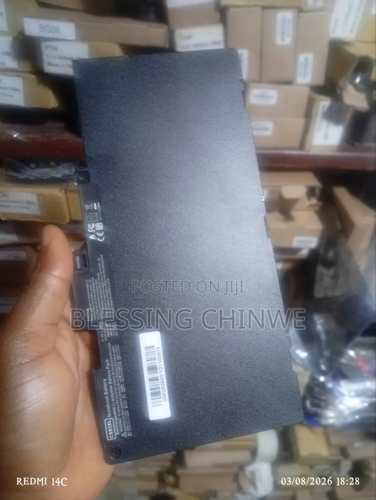 Cso3xl / 840 G3 840 G4 Series Replacement Battery