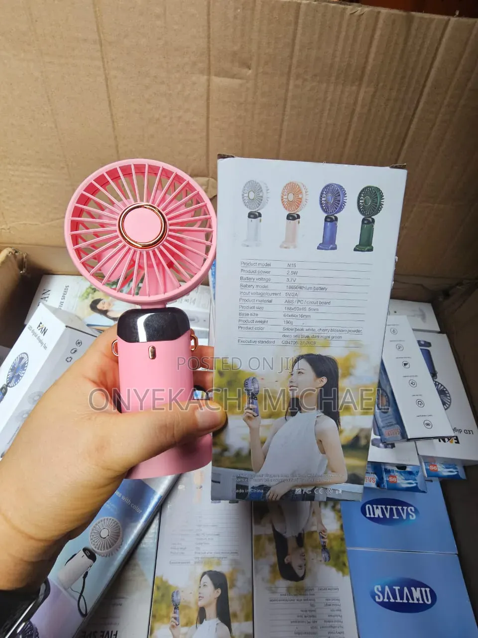 Rechargeable Fan