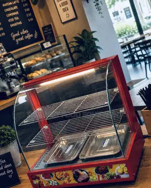 Two Plates Snacks Display Warmer
