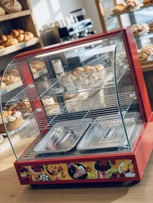 Two Plates Snacks Display Warmer