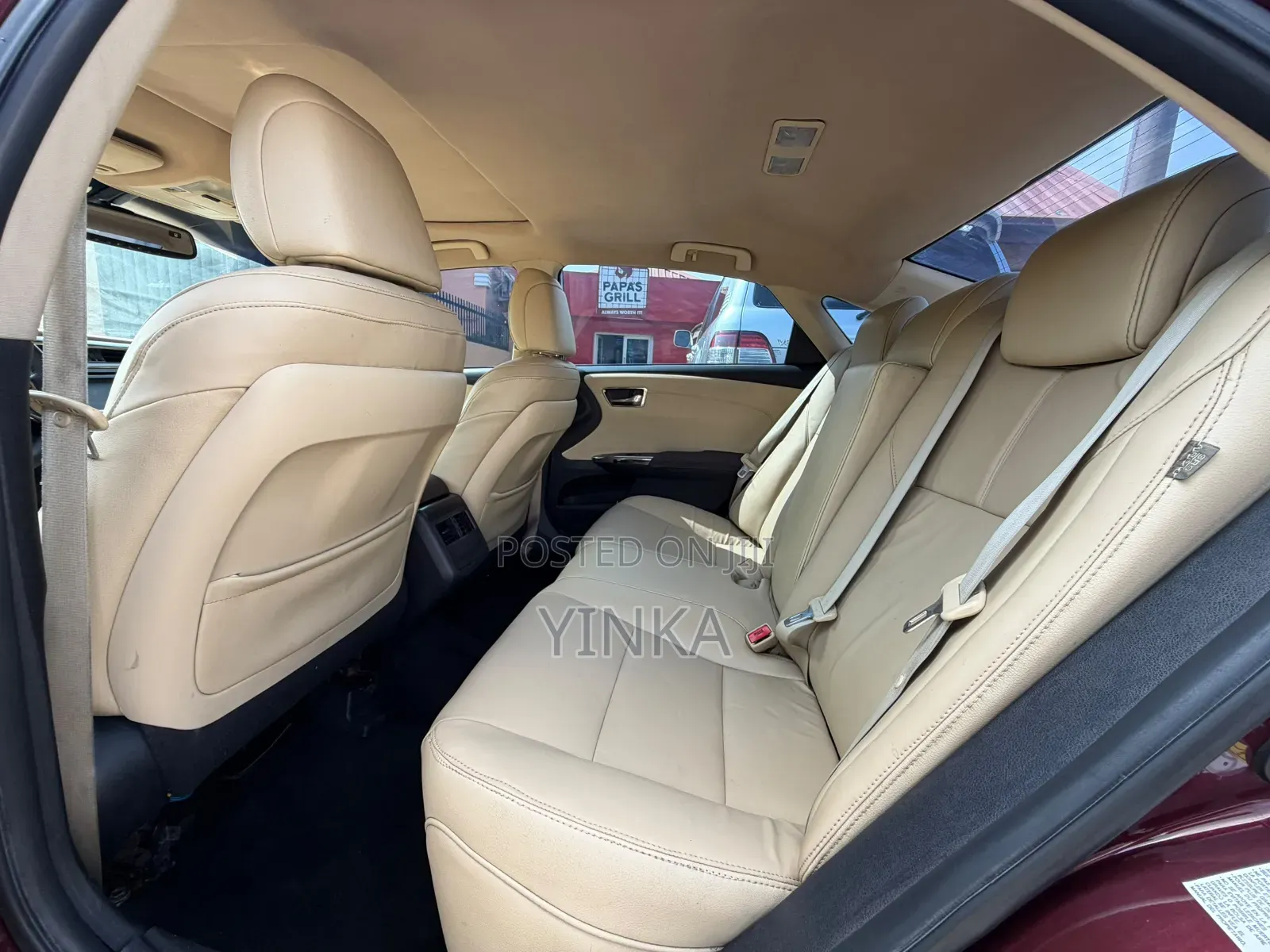 Toyota Avalon 2016 Red