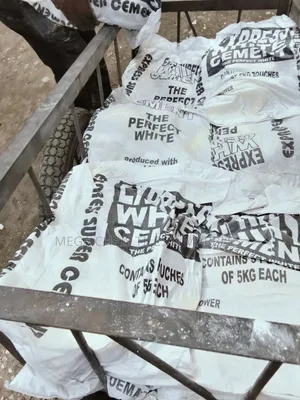 Bag of White Cement