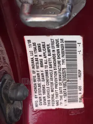 Honda Civic 2009 Red