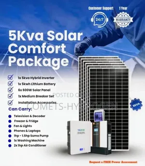 Complete 5kw Solar System Installation