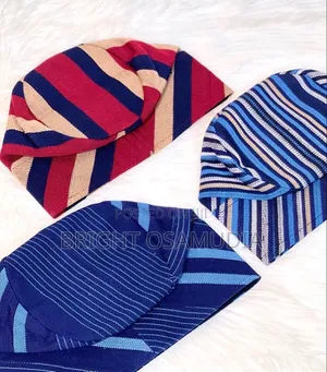 Traditional Yoruba Ashoke Caps