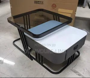 2in1 Glass and Marble Table