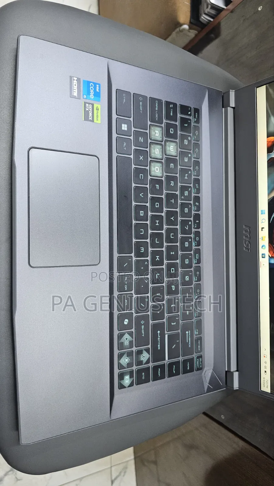 Laptop MSI GF65 Thin 10UE 16GB Intel Core i5 SSD 512GB