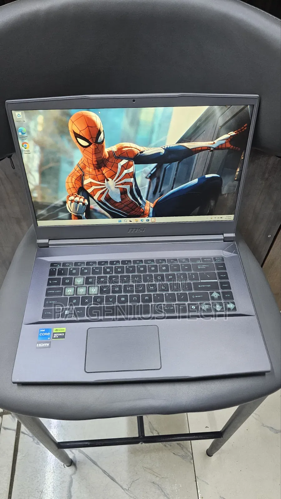 Laptop MSI GF65 Thin 10UE 16GB Intel Core i5 SSD 512GB