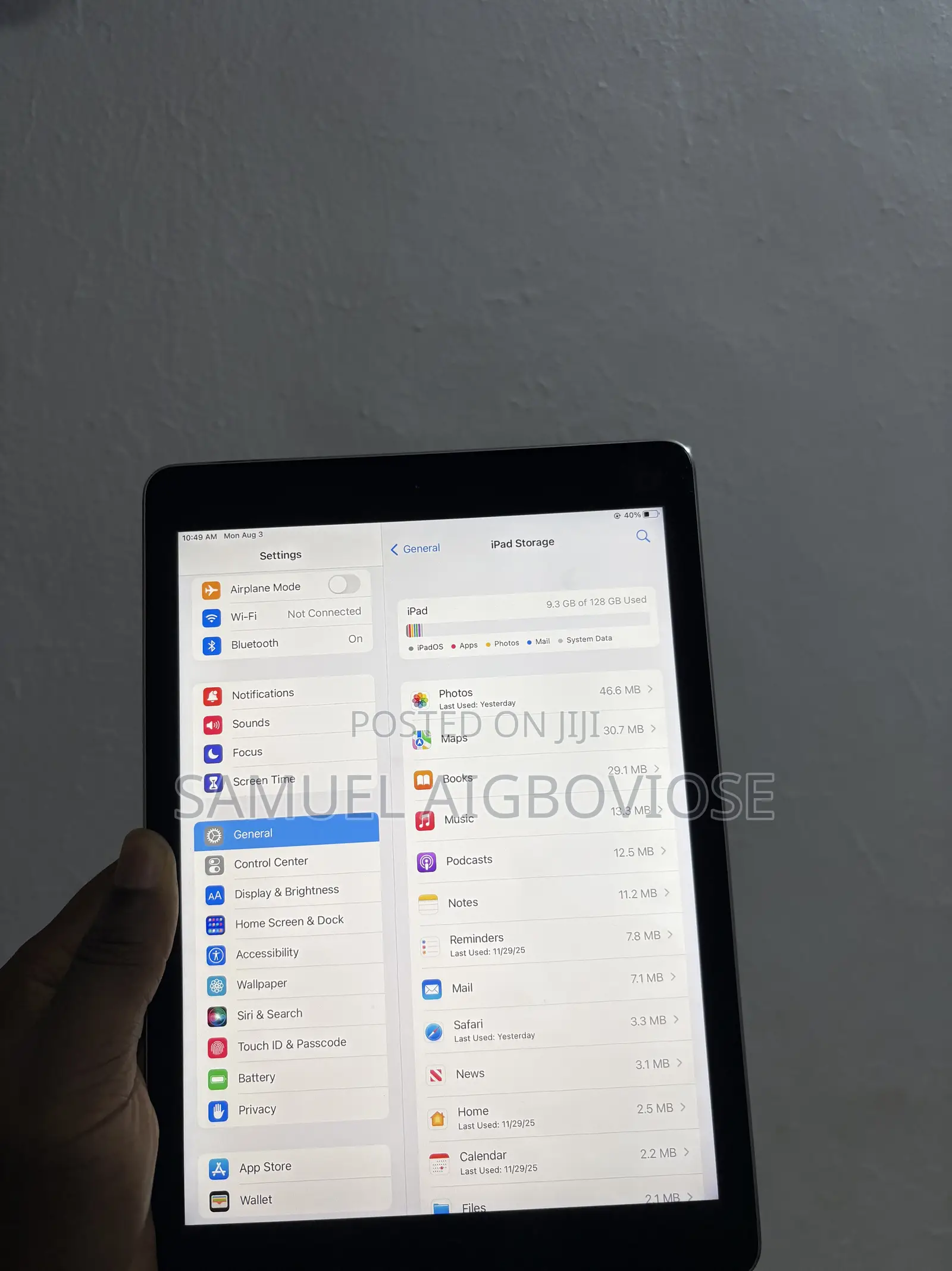 Apple iPad Air 2 128 GB Silver