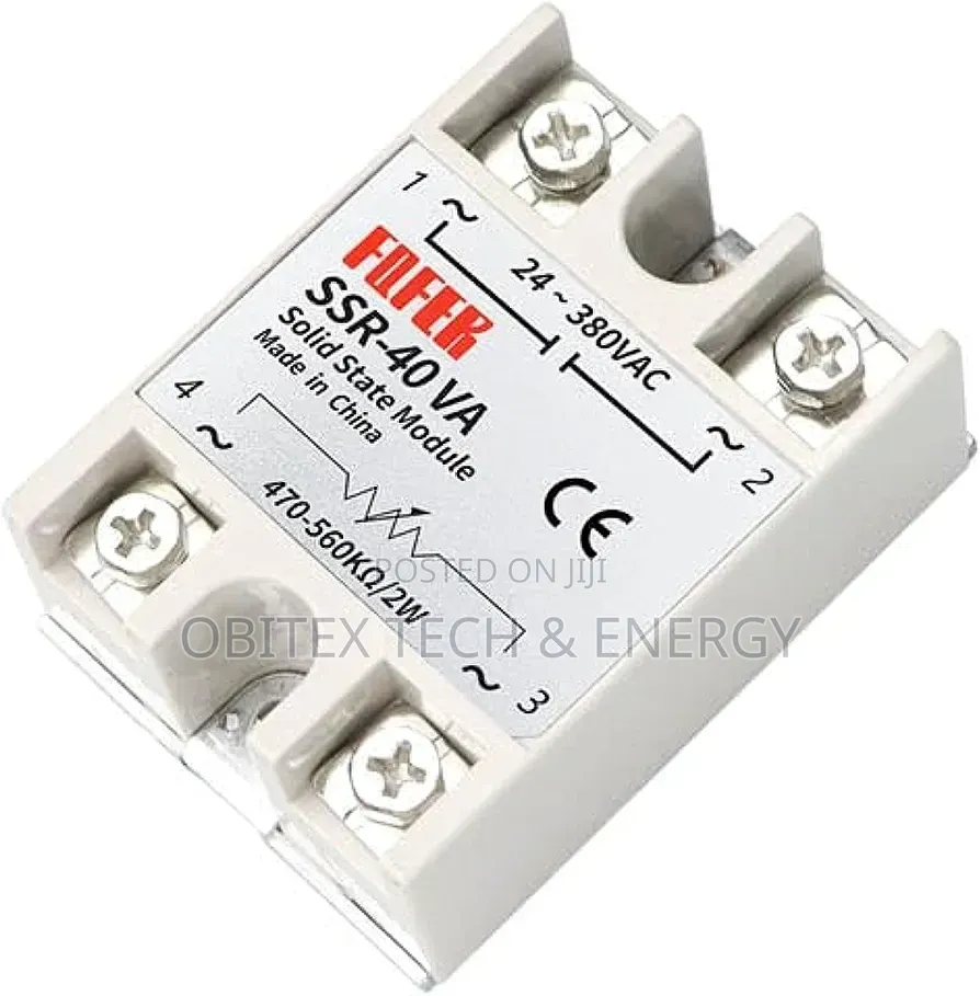 Fotek SSR-40da 40a Solid State Relay 3-32vdc to 24-380vac