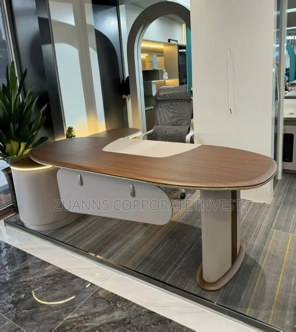 Premium Modern Executive Boss Desk
