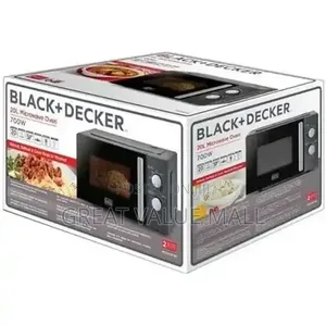 Black and Decker Microwave Oven, 20l, 700w Power - Mz2015p-B5
