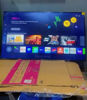 Hisense TV Size 55 Smart Neatly Used
