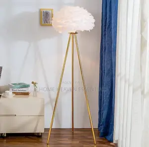 Modern Luxury Feather Floor Lamp