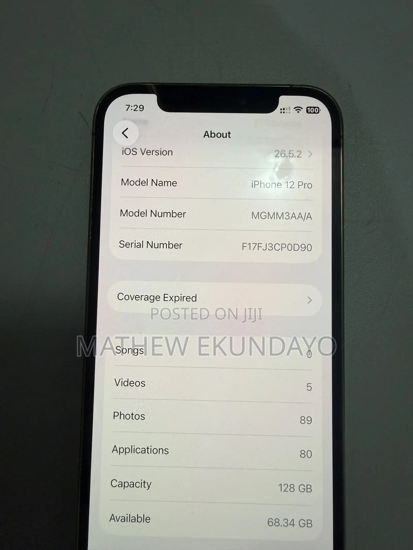 Apple iPhone 12 Pro 128 GB Silver