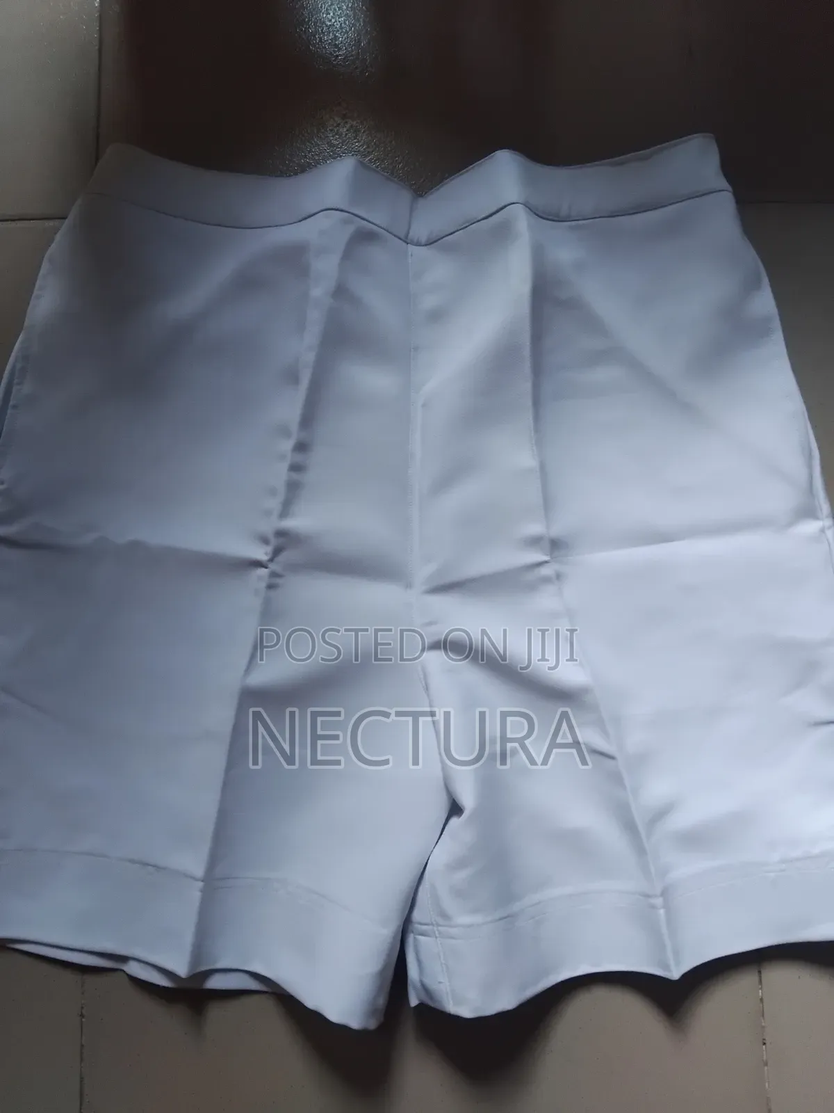 White Quality Shorts for Nysc