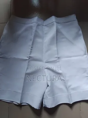 White Quality Shorts for Nysc