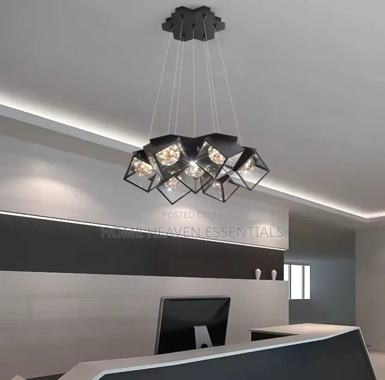 New Modern Warm Romantic Master Bedroom Led Ceiling Chandelier