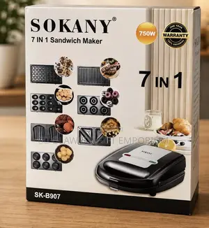 Sokany 7in1 Waffle Maker 38,000