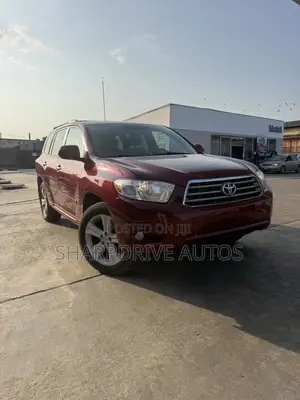 Toyota Highlander Limited 2009 Red