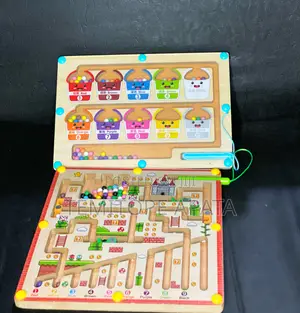 Wooden Magnetic Maze