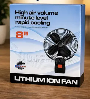 Rechargeable Desk Fan