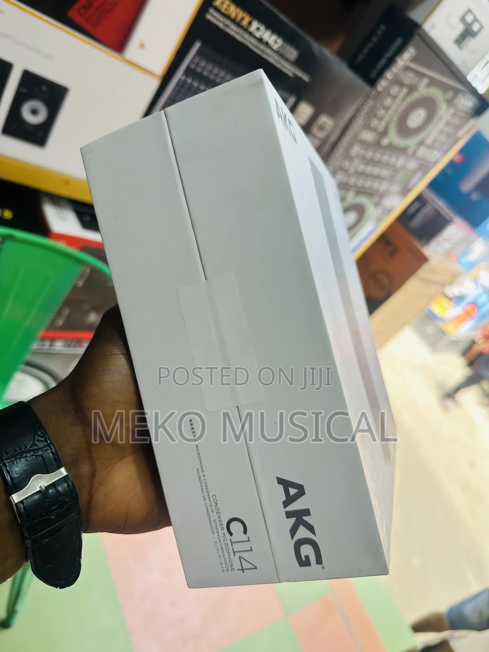AKG Professional C114 Large Diaphragm Multi-Pattern Condenser Mic