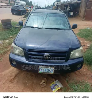 Toyota Highlander 2003 Blue