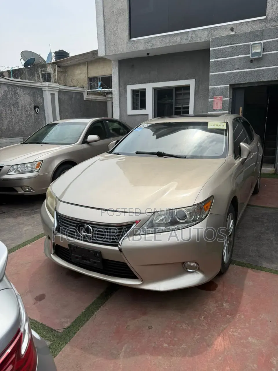 Lexus ES 2014 Gold